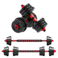 Adjustable Dumbbell & Barbell Set – Home Gym Strength Training