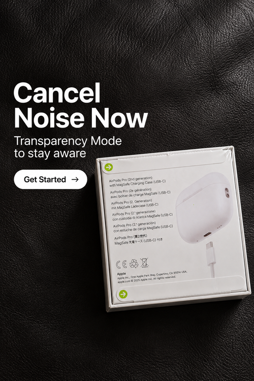 Apple AirPods Pro 2 – Wireless Earbuds with Noise Cancellation