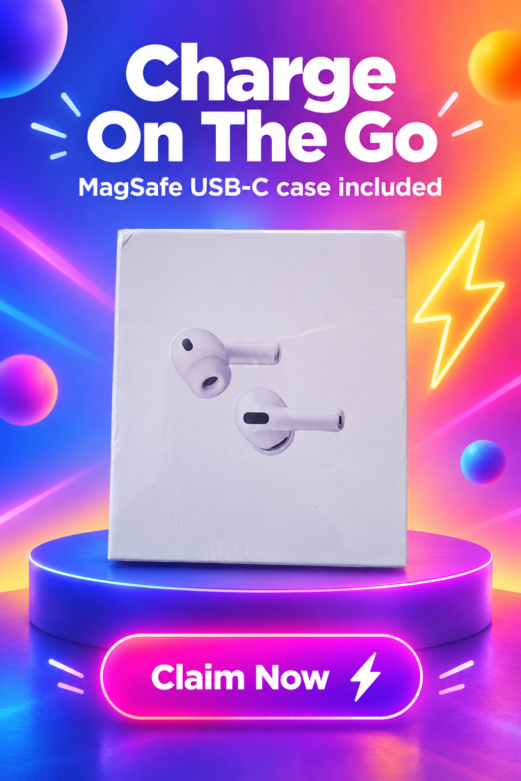 Apple AirPods Pro 3 – Premium Wireless Earbuds